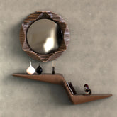 Parametric Mirror Wall Art – Modern Style