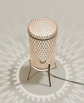Patterned standing Lamp