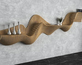 Parametric Wavy Wooden Wall Decor 52