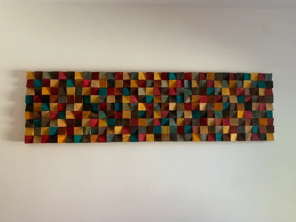 Wooden Sound Diffusor Wall Art