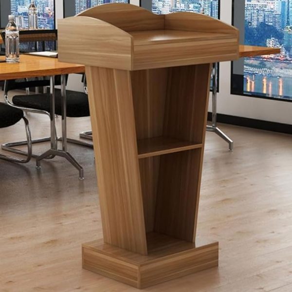 Natural Breeze Wooden Lectern