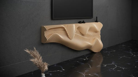 Parametric Wooden Shelf Unit