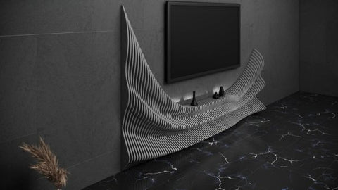 Parametric Shelf Tv Unit