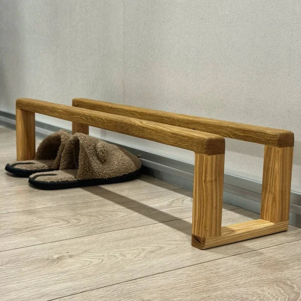 Premium Oak Shoe Shelf – Eco-Friendly Design