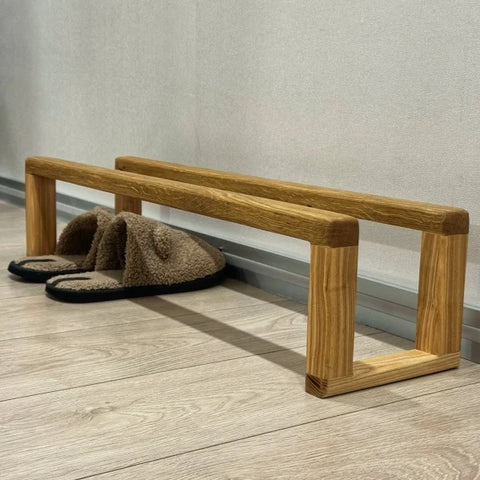 Premium Oak Shoe Shelf – Eco-Friendly Design