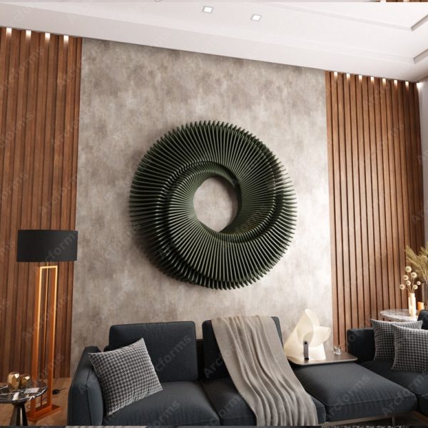 Round Design Parametric Wall Decor