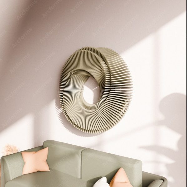 Round Design Parametric Wall Decor