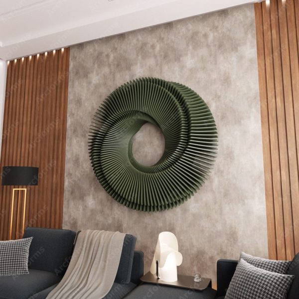 Round Design Parametric Wall Decor