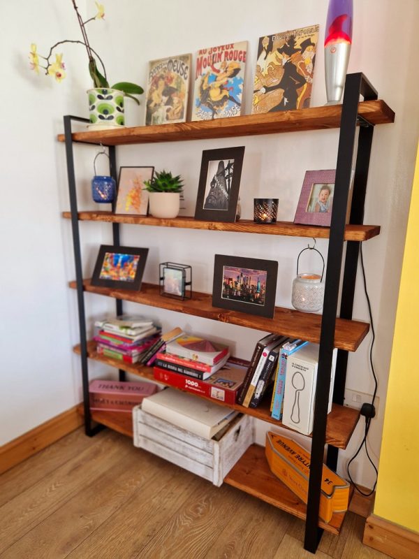 Wood Shelving Unit