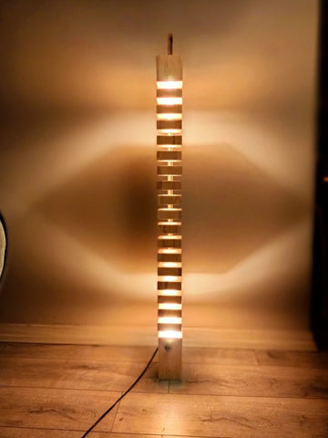 Echelon Wooden Floor Lamp