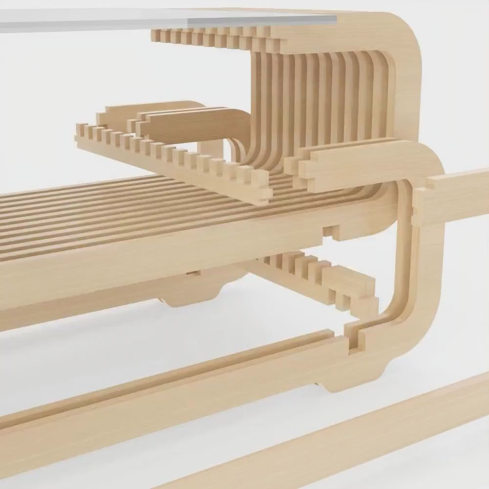 Modern Parametric Center Table