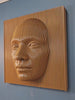 Parametric Face Wooden Wall Sculpture