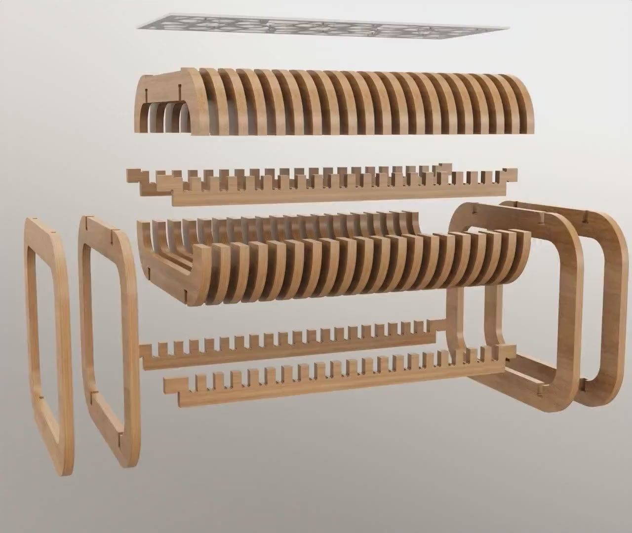 Parametric Coffee Table for home or office