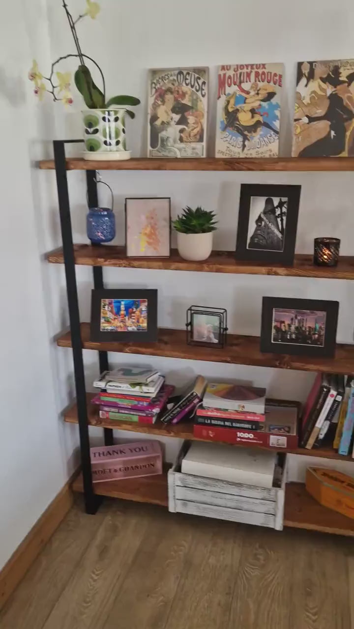 Wood Shelving Unit