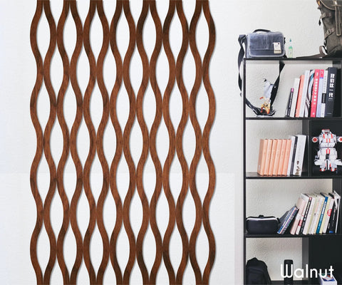 Retro Wave Wooden Wall Panels